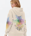 BlueJose Jeep Life Watercolor Compass Hoodie