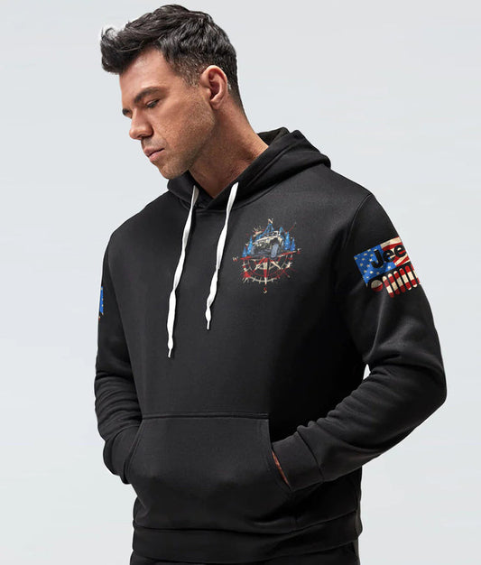 BlueJose Jeep Life Compass America Hoodie