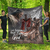 BlueJose God NVGO12QI Premium Quilt Blanket