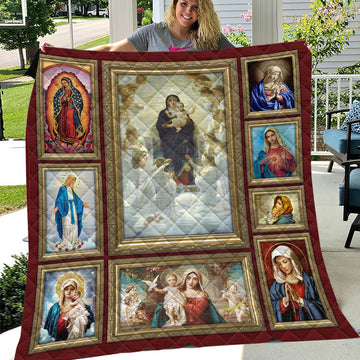 BlueJose God NVGO08QI Premium Quilt Blanket