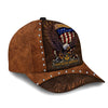 BlueJose Premium God Patriotic Eagle 3D Cap God Bless America Personalized