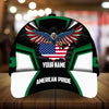 BlueJose Premium American Pride Eagle Patriotic 3D Cap Multicolor Personalized