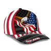BlueJose Premium Unique The Best Eagle Patriotic Cap Personalized