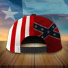 BlueJose Custom Name Eagle Civil War Flag Memories Cap