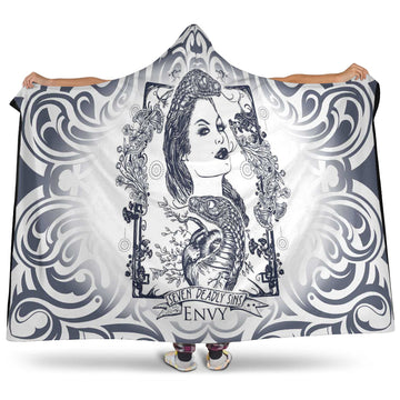 VikingStyle Hooded Blanket - Envy! Seven Deadly Sins Celtic Tattoo Hooded Blanket A35
