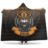 VikingStyle Hooded Blanket - My Blood Type is Viking Hooded Blanket A7