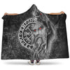 VikingStyle Hooded Blanket - Odin Viking Raven Of Odin Hooded Blanket A95
