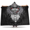 VikingStyle Hooded Blanket - God Odin and His Raven Hooded Blanket A94