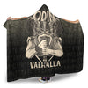 VikingStyle Hooded Blanket - Odin Valhalla Hooded Blanket A7