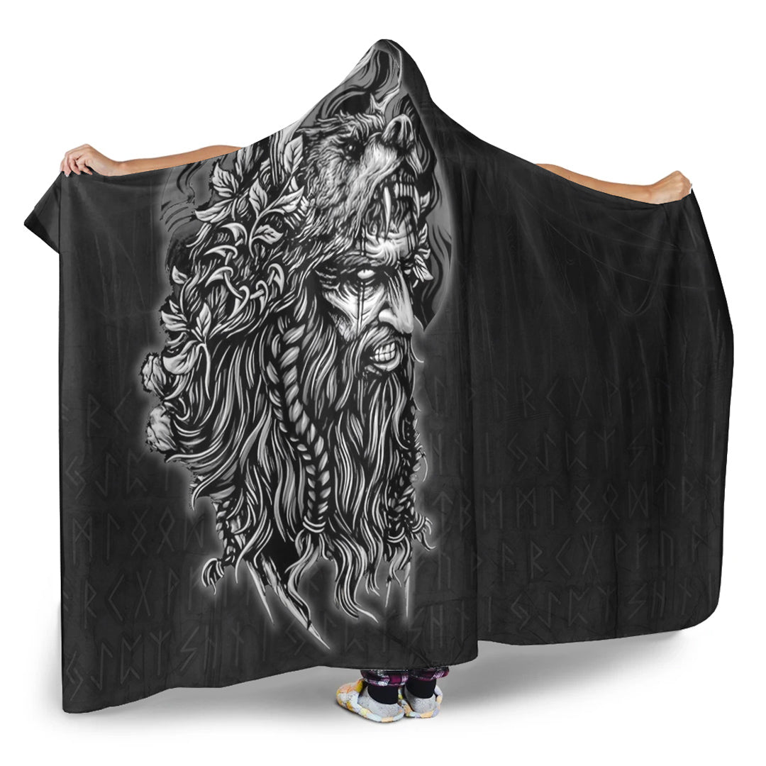 VikingStyle Hooded Blanket - Odin Circle Hooded Blanket A95