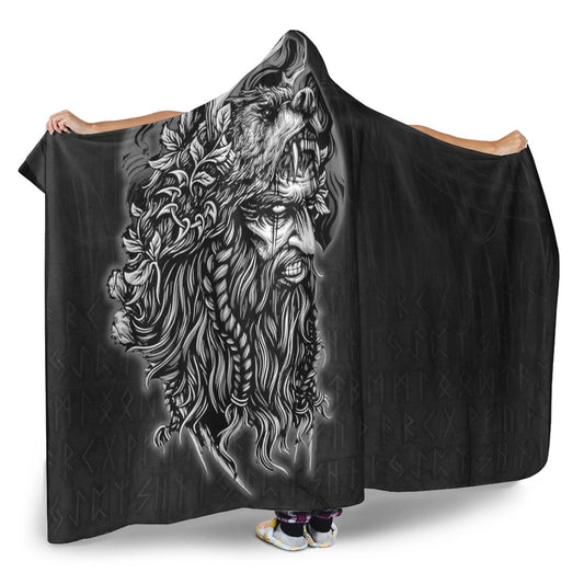 VikingStyle Hooded Blanket - Odin Circle Hooded Blanket A95