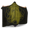 VikingStyle Hooded Blanket - Valknut Raven Gold Viking Homeset Hooded Blanket A95