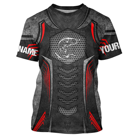 BlueJose Personalized Walleye Fishing Tattoo Mental Shirt