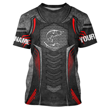 BlueJose Personalized Walleye Fishing Tattoo Mental Shirt