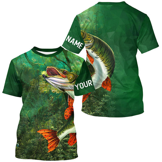 BlueJose Custom Musky Fishing Personalized Shirt