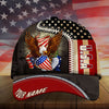 BlueJose Premium Cool American Pride Eagle Cap Personalized