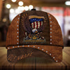 BlueJose Premium God Patriotic Eagle 3D Cap God Bless America Personalized