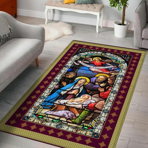 BlueJose Jesus Rug Jesus Family Rug  UXGO48RUG