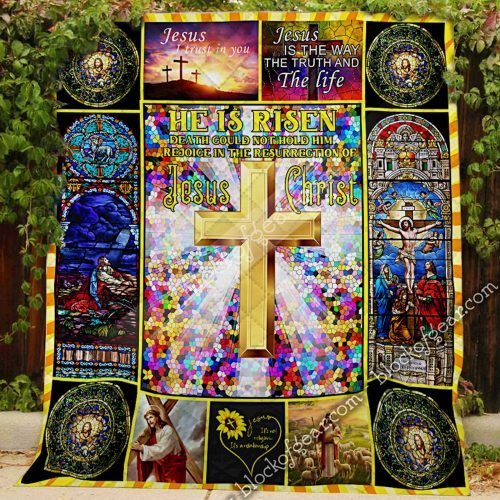 BlueJose He Is Risen Quilt NP384