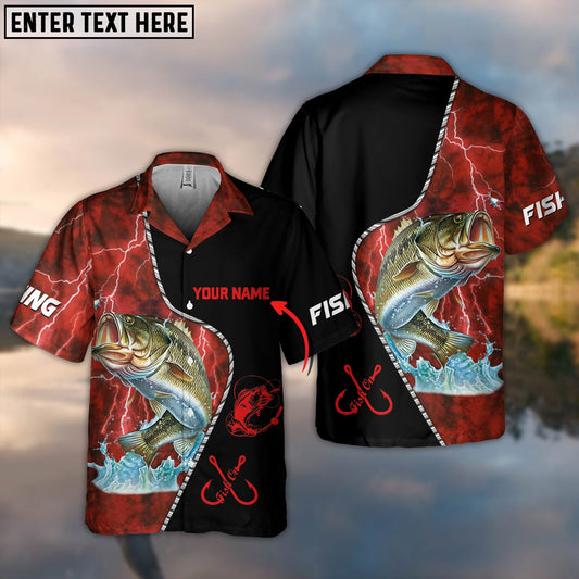 BlueJose Fishing Color 14 Personalized All Over Print 3D Hawaiian Shirt