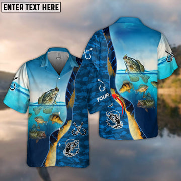 BlueJose Fishing Color 05 Personalized All Over Print 3D Hawaiian Shirt