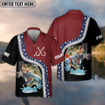 BlueJose Fishing Color 09 Personalized All Over Print 3D Hawaiian Shirt