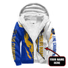 BlueJose Custom Name The Champion Blue 3D Hoodie