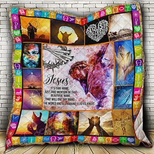 BlueJose Jesus In My Heart Forever Quilt NP279