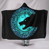 Viking Hooded Blanket - Fenrir Norse Wolf A31