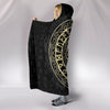 Viking Style Hooded Blanket Wolf A7