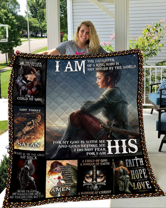 BlueJose God LSNGO05QI Premium Quilt Blanket