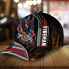 BlueJose Premium Eagle Fireman 3D Cap Personalized