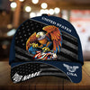 BlueJose Patriotic Eagle Hat, American Flag United States Full Printed Multicolors Personalized Cap