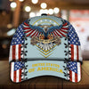 BlueJose Patriotic Eagle Hat, United States Full Printed Multicolors Personalized Cap American Flag Pattern