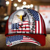 BlueJose Patriotic Eagle Usa Hat, United States Full Printed Personalized Cap