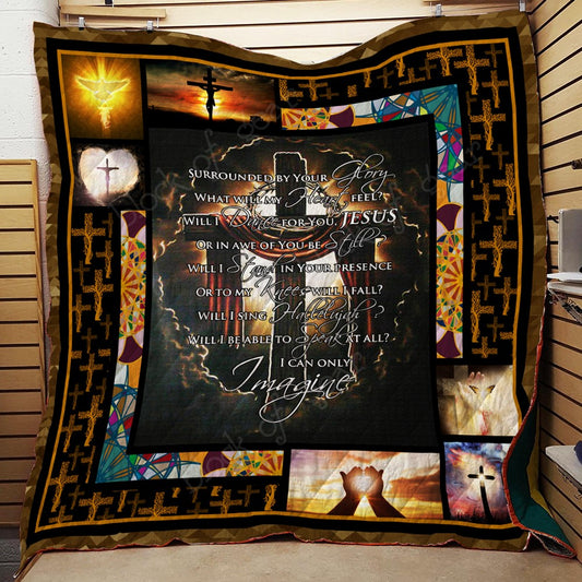 BlueJose God LSNGO01QI Premium Quilt Blanket