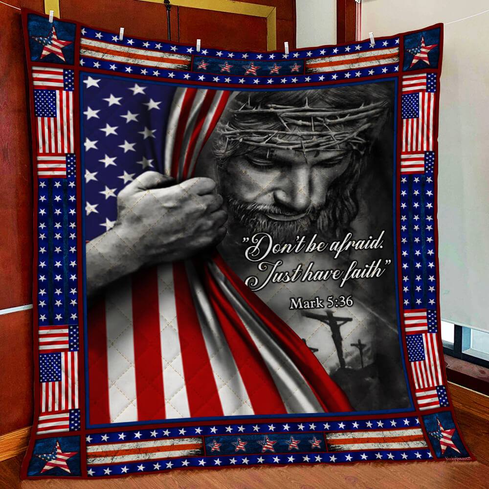 BlueJose God LSNGO02QI Premium Quilt Blanket