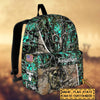BlueJose Deer Hunting Name State & Flag Personalized Backpack