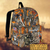 BlueJose Deer Hunting Name State & Flag Personalized Backpack